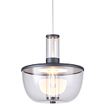 Подвесной светильник с плафоном из акрила и металлическим основанием Blanton 23 варинант исполнения - 1 | Loft Concept в Липецке