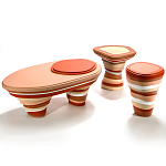 Приставной столик Vorlon Desert Side Table high варинант исполнения - 3 | Loft Concept в Липецке