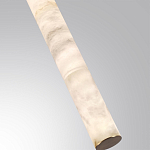 Подвесной светильник с плафоном в форме цилиндра из алебастра Cryptocrystalline Stone варинант исполнения - 7 | Loft Concept в Липецке