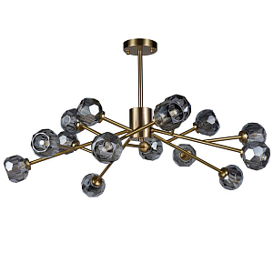 Люстра Boule De Cristal smoky 15