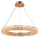 Люстра кольцевая с текстурной огранкой Reflection of Reality варинант исполнения - 1 | Loft Concept в Липецке