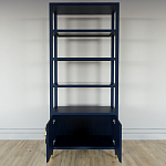 Стеллаж со стеклянными полками Elsa Dreams Blue варинант исполнения - 4 | Loft Concept в Липецке