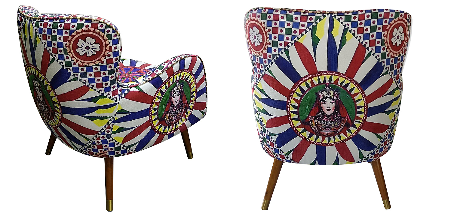 Кресло Sicilian Motifs Armchair Кресло Sicilian Motifs Armchair - Loft-Concept в Липецке