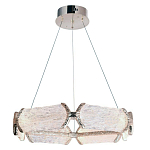 Люстра кольцевая с текстурным природным рисунком IceFlame варинант исполнения - 8 | Loft Concept в Липецке