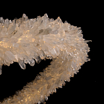 Люстра круглая с натуральным горным хрусталем Crystal Shimmer варинант исполнения - 4 | Loft Concept в Липецке