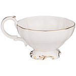 Чайный набор  белого цвета из фарфора на 6 персон 12 предметов Shine Porcelain варинант исполнения - 2 | Loft Concept в Липецке