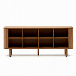 Буфет с 2-мя раздвижными дверцами из ясеневого шпона Toinette варинант исполнения - 2 | Loft Concept в Липецке