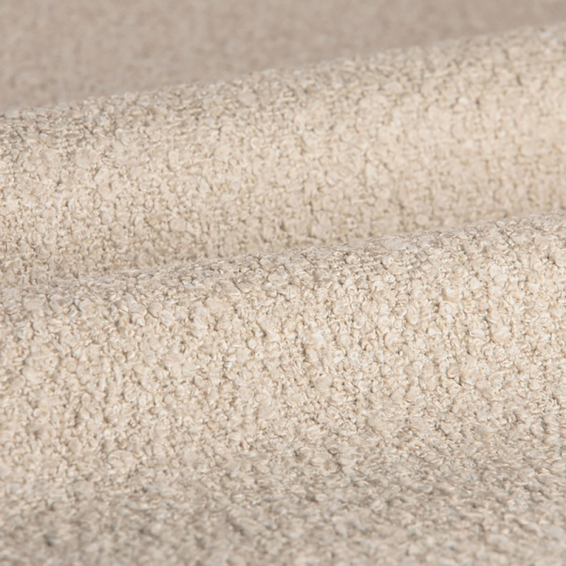 Мебельная ткань  Luna Бежевое Букле N 1076 Светло-бежевый в Липецке | Loft Concept 