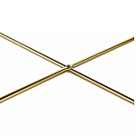 Кофейный столик овальный золотой Modern Mirror Gold Table варинант исполнения - 4 | Loft Concept в Липецке