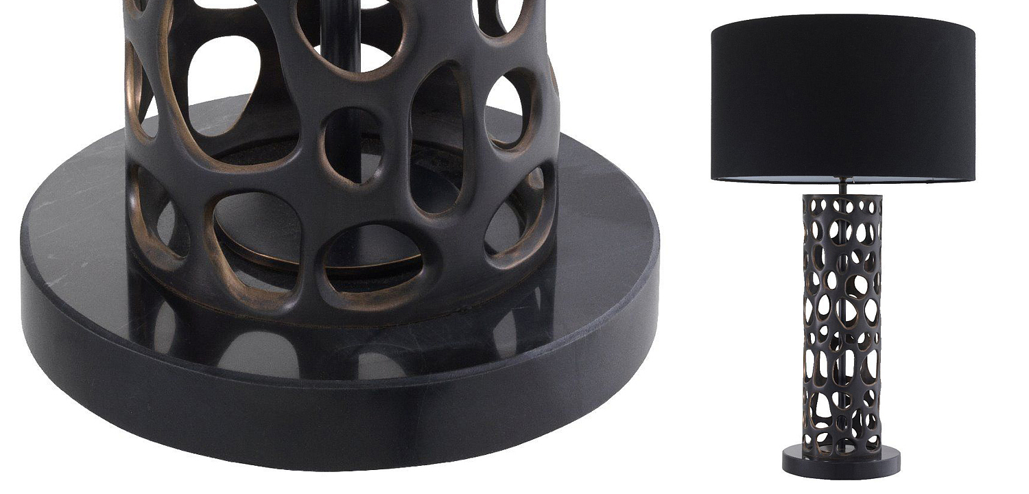 Настольная лампа Eichholtz Table Lamp Dix Bronze Настольная лампа Eichholtz Table Lamp Dix Bronze - Loft-Concept в Липецке