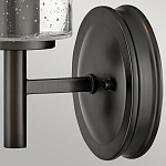 Бра с плафоном в форме цилиндра из прозрачного стекла с пузырьками Hinkley варинант исполнения - 10 | Loft Concept в Липецке