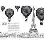 Megan Hess Paris: Through a Fashion Eye варинант исполнения - 5 | Loft Concept в Липецке