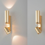 Бра цилиндрической формы из металла с поворотным плафоном Light maker studio варинант исполнения - 6 | Loft Concept в Липецке