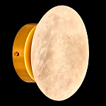 Бра в форме диска из натурального камня Cryptocrystalline Stone варинант исполнения - 9 | Loft Concept в Липецке