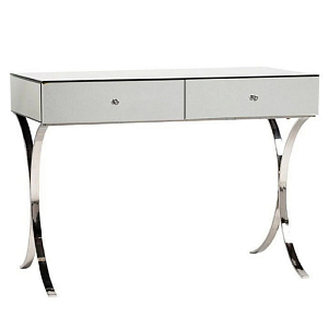 Консоль Mirrored Curved Legs
