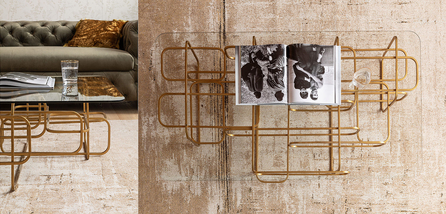 Кофейный стол Graphic Lines Кофейный стол Graphic Lines - Loft-Concept в Липецке