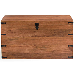 Деревянный сундук из массива манго Mango Wooden Chest Brown варинант исполнения - 4 | Loft Concept в Липецке