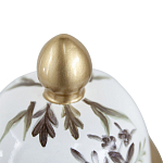 Ваза с нежным цветочным узором в пастельных тонах и крышкой с золотым акцентом Chinoiserie Ceramics варинант исполнения - 4 | Loft Concept в Липецке