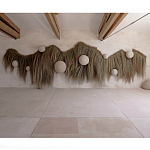 Большая дизайнерская Инсталляция из соломы RAFFIA Installation  варинант исполнения - 7 | Loft Concept в Липецке