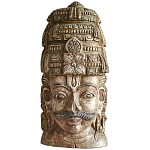 Арт-объект на стену Маска из массива акации Acacia Mask варинант исполнения - 3 | Loft Concept в Липецке