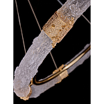 Люстра в форме кольца с золотым декором Warm Heavenly Light варинант исполнения - 3 | Loft Concept в Липецке