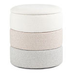 Пуф Three Colors в ткани букле из трех цветов  варинант исполнения - 1 | Loft Concept в Липецке