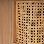 Комод с 3-мя ящиками из плетеного ротанга Ruiz Light Chest of Drawers варинант исполнения - 5 | Loft Concept в Липецке