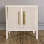 Тумбочка Primo с дверцами шпон Светлый дуб варинант исполнения - 2 | Loft Concept в Липецке