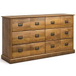 Деревянный комод с 6-ю ящиками Blanton Chest of Drawers варинант исполнения - 2 | Loft Concept в Липецке