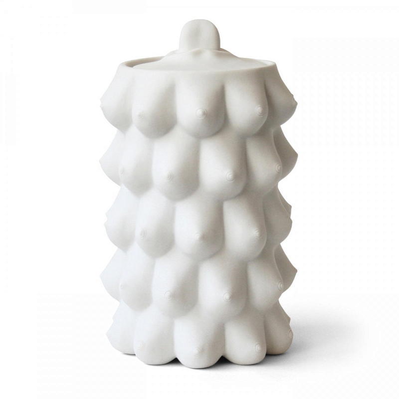 Ваза GEORGIA VASE Белый Ваза GEORGIA VASE Белый в Липецке | Loft Concept