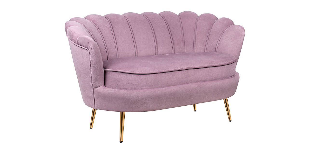 Диван розовый seashell pink Диван розовый seashell pink - Loft-Concept в Липецке