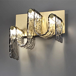 Бра волнистой формы из фактурного стекла Big Wave варинант исполнения - 3 | Loft Concept в Липецке