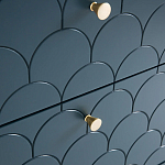 Комод с 6 выдвижными ящиками Scale Ornament Blue Chest of Drawers варинант исполнения - 5 | Loft Concept в Липецке