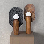 Настольная лампа из дерева Decorative Wooden Lamp варинант исполнения - 2 | Loft Concept в Липецке