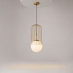 Подвесной светильник Cage Ball Pendant варинант исполнения - 2 | Loft Concept в Липецке