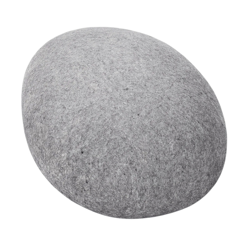 Пуф - Камень SOLID Серый Белый Светло-серый в Липецке | Loft Concept 