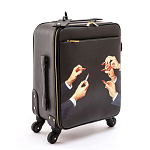 Чемодан дорожный SELETTI Travel Kit Trolley Lipstick Black варинант исполнения - 2 | Loft Concept в Липецке