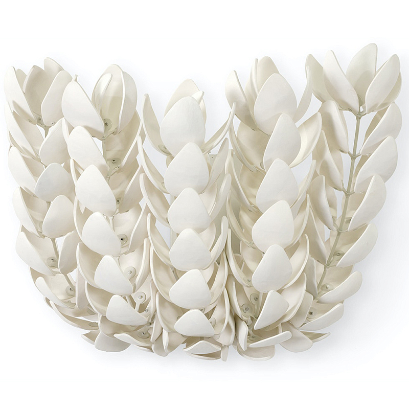 Бра White Bionic Petals Flo Wall Lamp Белый Бра White Bionic Petals Flo Wall Lamp Белый в Липецке | Loft Concept