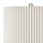 Настольная лампа с плиссированным цилиндрическим абажуром Tightened Waist варинант исполнения - 2 | Loft Concept в Липецке