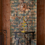 Обои ручная роспись Braganza Standard colourway on dyed paper варинант исполнения - 3 | Loft Concept в Липецке