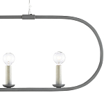 Люстра линейная в овальной раме Traditional Clean Lines варинант исполнения - 1 | Loft Concept в Липецке