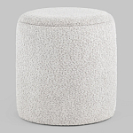 Дизайнерский Пуф Букле Poof Alice Light Gray Boucle  варинант исполнения - 4 | Loft Concept в Липецке