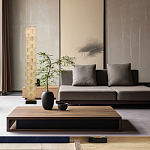 Торшер из натурального камня Stone Constructor варинант исполнения - 8 | Loft Concept в Липецке