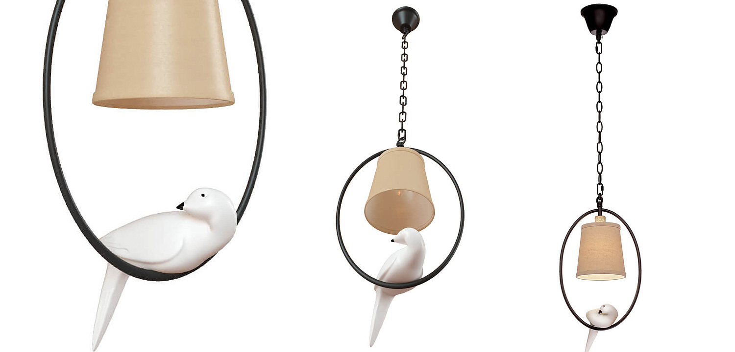 Подвесной светильник Norman Bird Chandelier One II Подвесной светильник Norman Bird Chandelier One II - Loft-Concept в Липецке