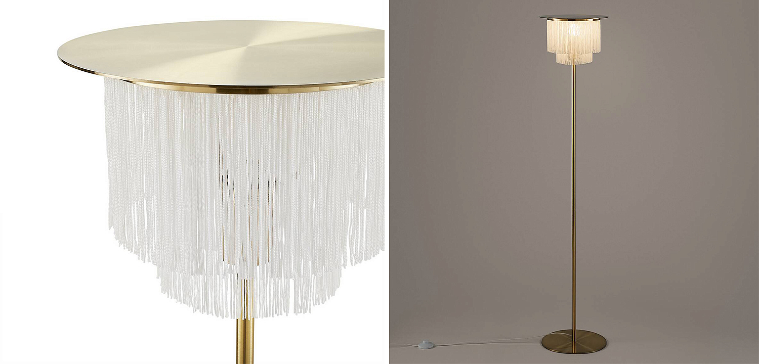 Торшер Houtique Floor lamp Cream Торшер Houtique Floor lamp Cream - Loft-Concept в Липецке