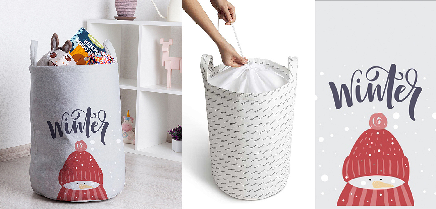 Корзина Cozy Winter Basket Корзина Cozy Winter Basket - Loft-Concept в Липецке