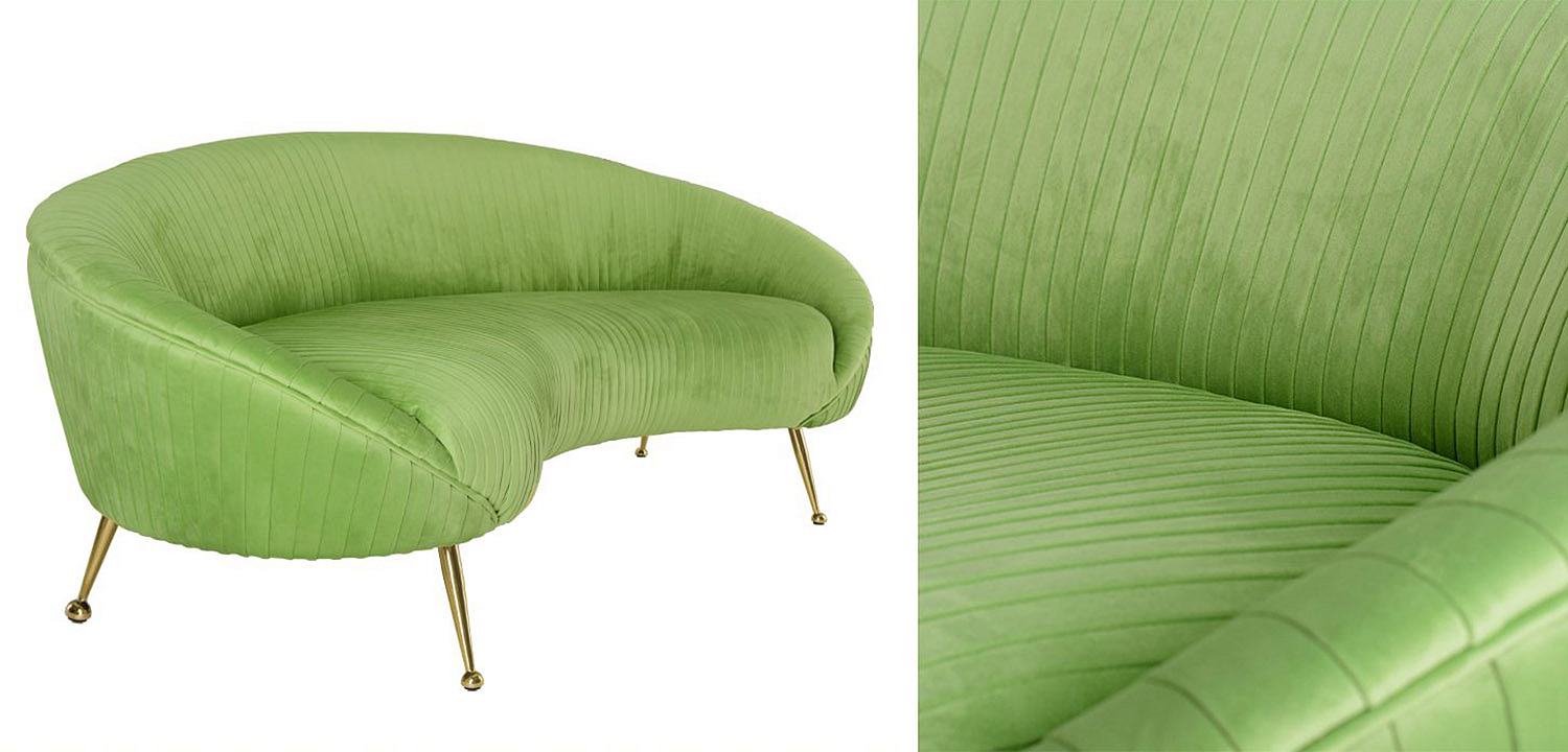 Диван Pebernat Lounge Sofa green Диван Pebernat Lounge Sofa green - Loft-Concept в Липецке