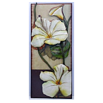 Аксессуар настенный из металла Blank Space White Flowers варинант исполнения - 1 | Loft Concept в Липецке