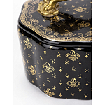 Шкатулка черного цвета с крышкой с фигуркой льва Eden Garden варинант исполнения - 3 | Loft Concept в Липецке