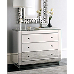 Комод зеркальный с 3-мя ящиками Mirror Chest of Drawers варинант исполнения - 2 | Loft Concept в Липецке